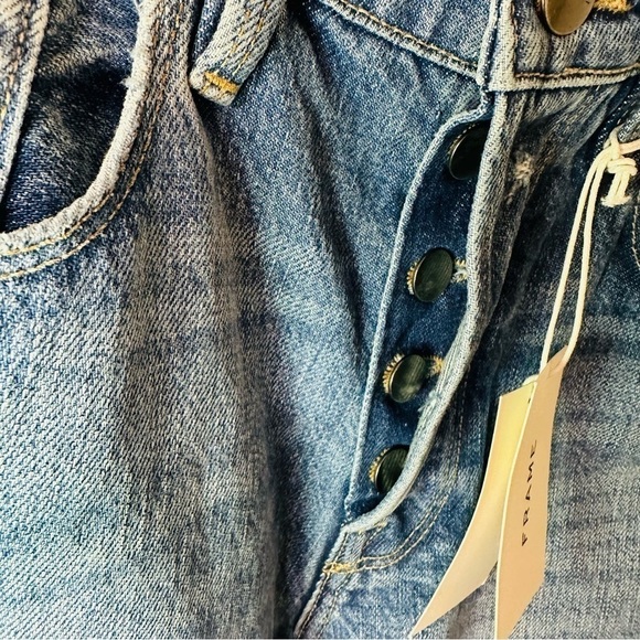 Frame Denim NWT Le Original Jean Mix Cloud in Aviation Size 26 - Picture 9 of 13